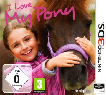 I Love My Pony (Europe) (En,Fr,De,Es,It,Nl) box cover front